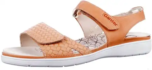 200123 Ganter oranje - maat 44 sandaal oranje - maat 44 Calandschoen
