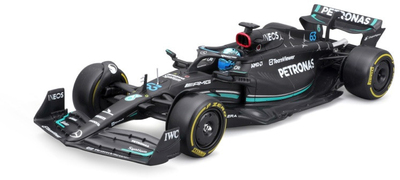Bburago Mercedes W14 F1 Racerbil 2023 Russell 1:24