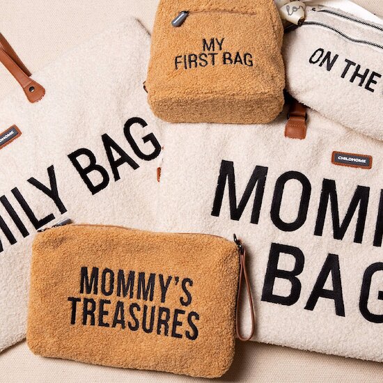 Teddy Family Bag   Ecru        de               Childhome
