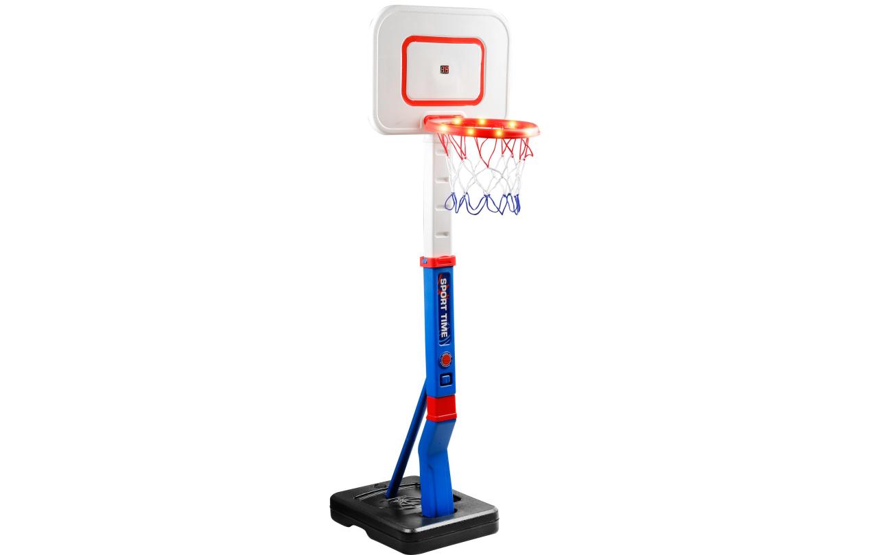 Junior basketset met bal en electonische scorebord
