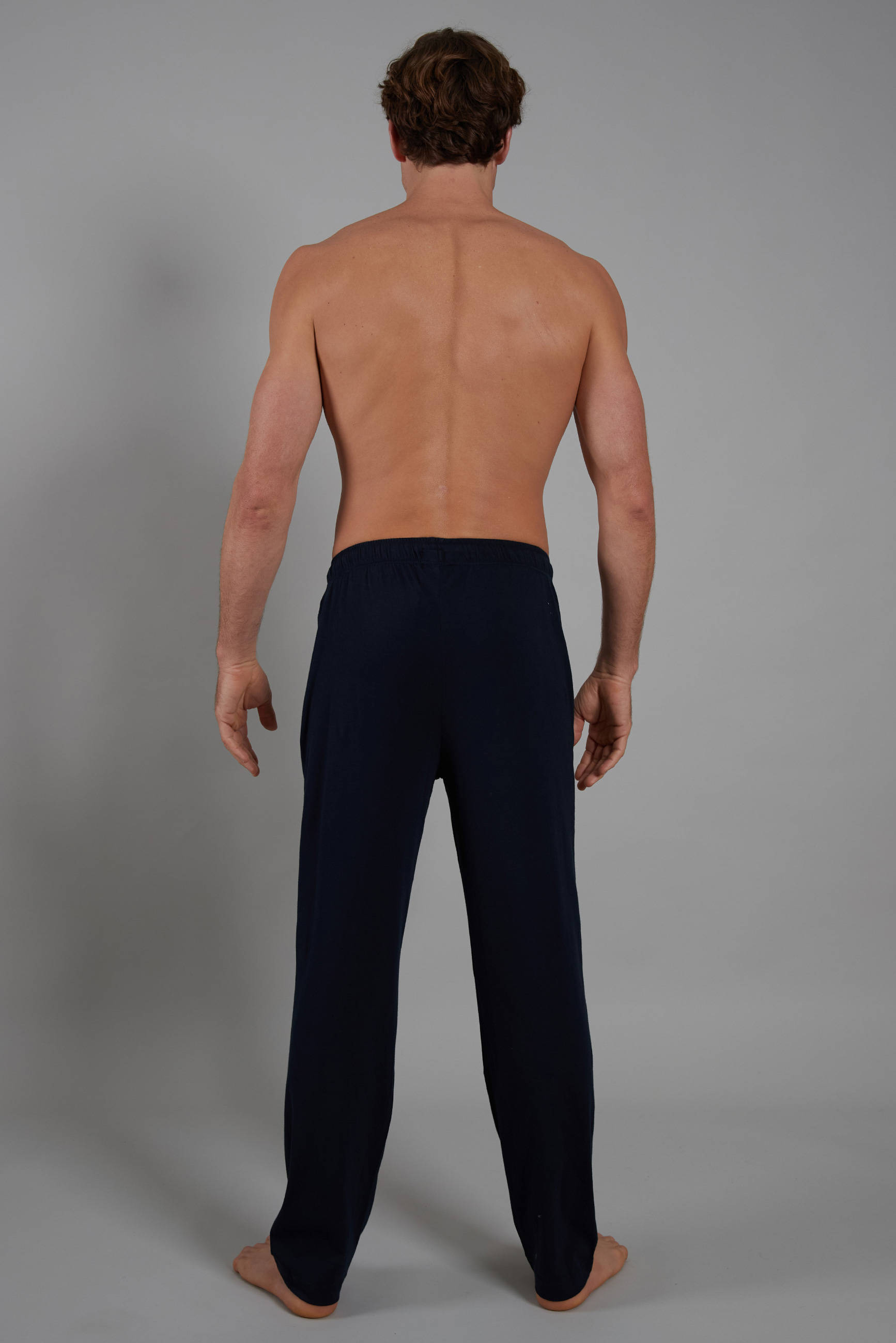 Ceceba +size pyjamabroek donkerblauw