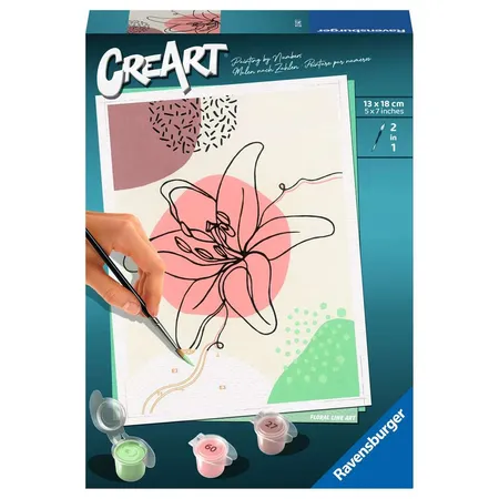 Ravensburger CreArt - Floral Line Art