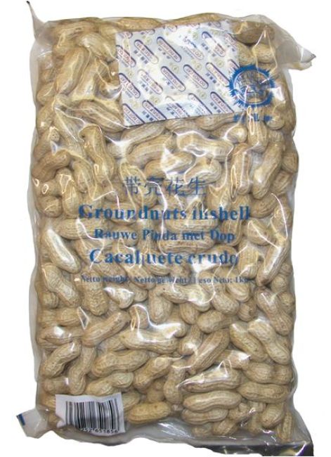 Xiang Long Rauwe Pinda in Dop 1kg