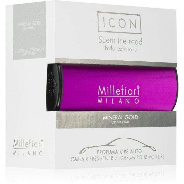 Millefiori Icon Mineral Gold Ambientador Auto i.