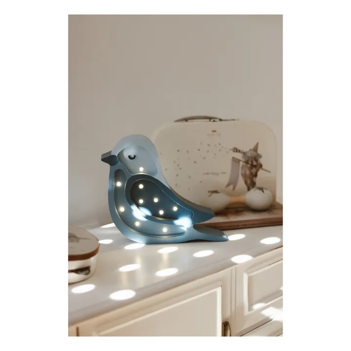 Little Lights Lampe à poser Oiseau | Denim