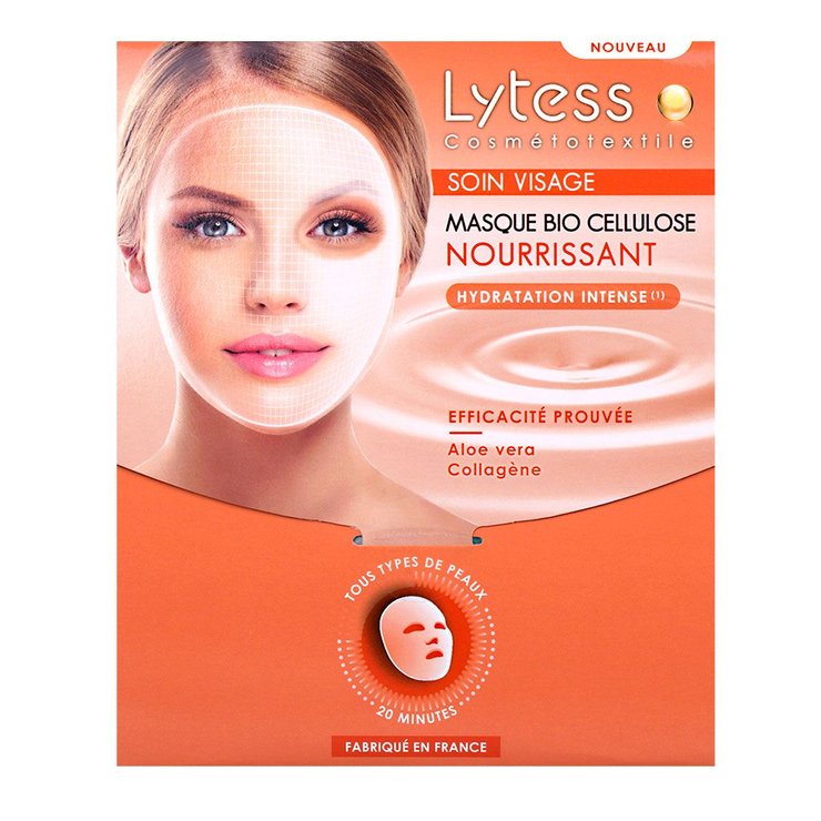 Masque bio cellulose nourrissant