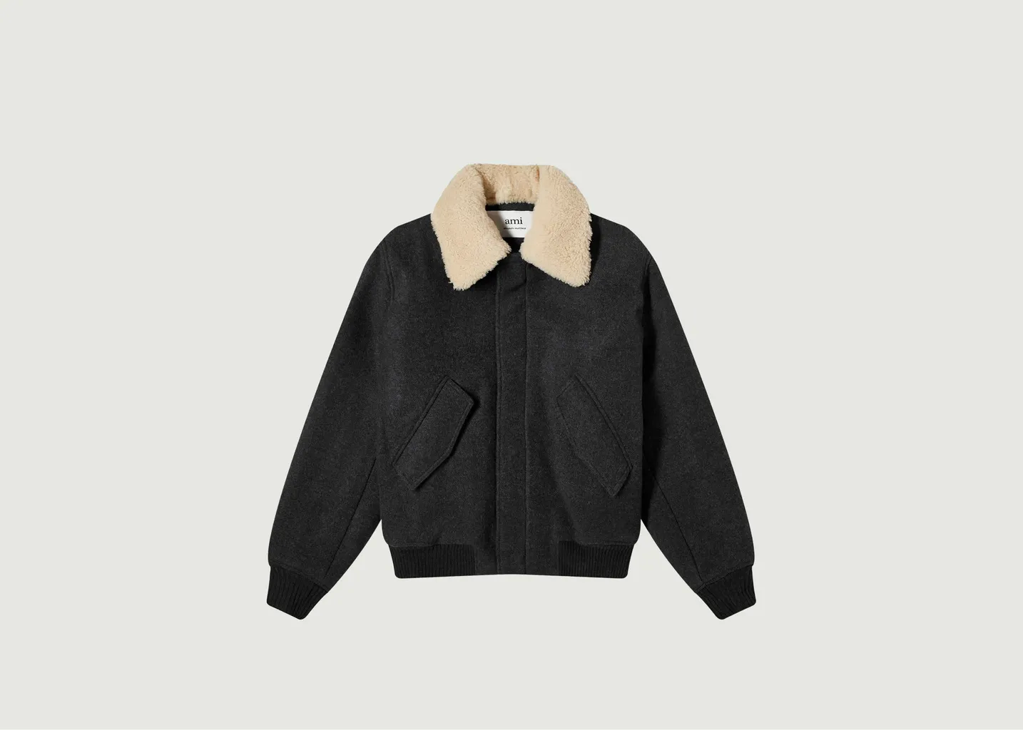 Blouson Col Moouton AMI Paris