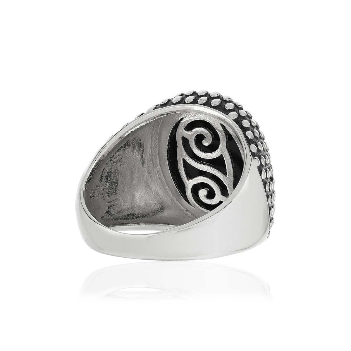 Bague argent 925 onyx