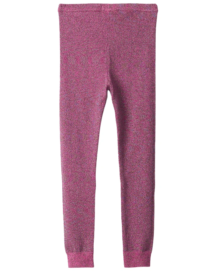 Strick-Leggings GLITTER in pink