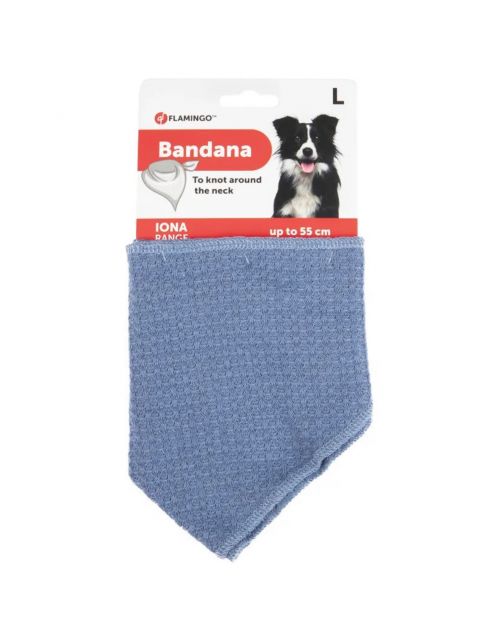 Flamingo Bandana Blauw - Hondenkleding