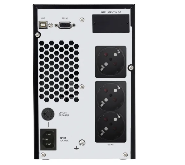 FSP Champ Tower 1K, Dobbeltkonvertering (online), 1 kVA, 900 W, Ren sinus, 120 V, 300 V