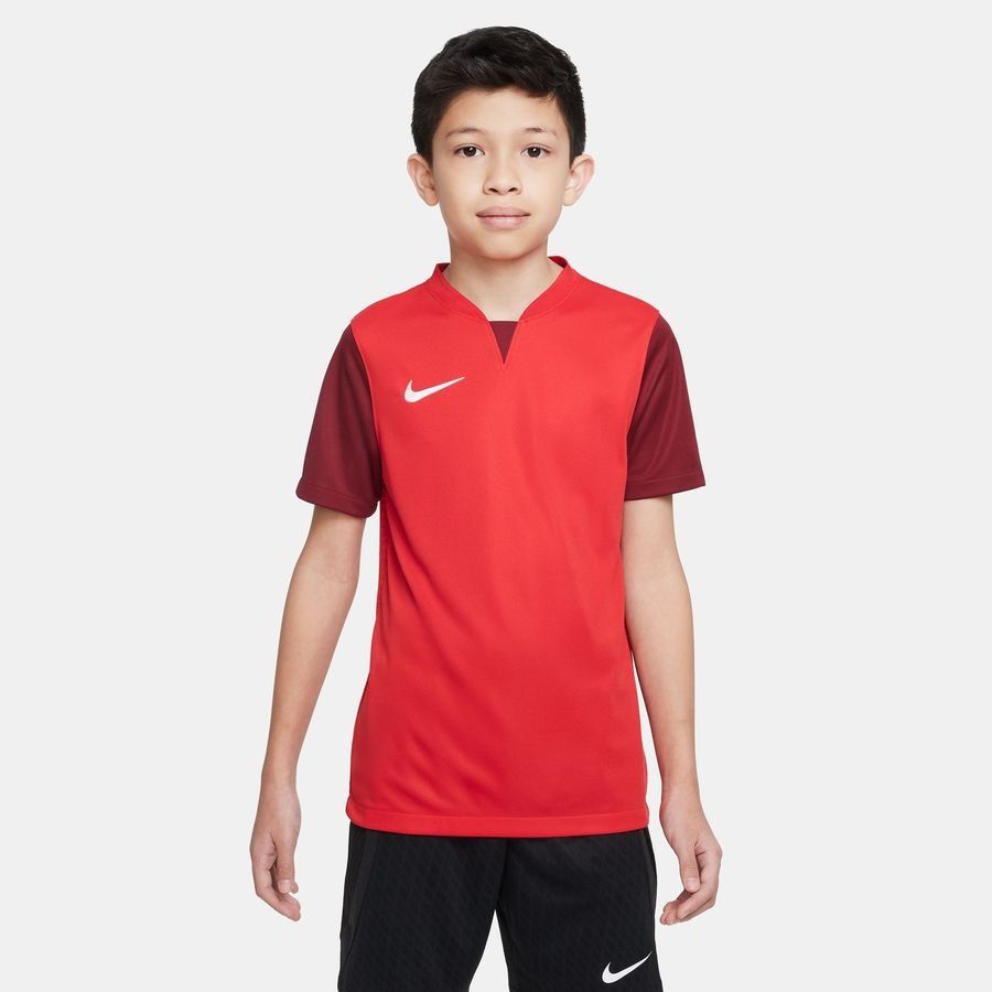 Nike Maillot Dri-FIT Trophy 5 - Rouge/Bordeaux/Blanc Enfant