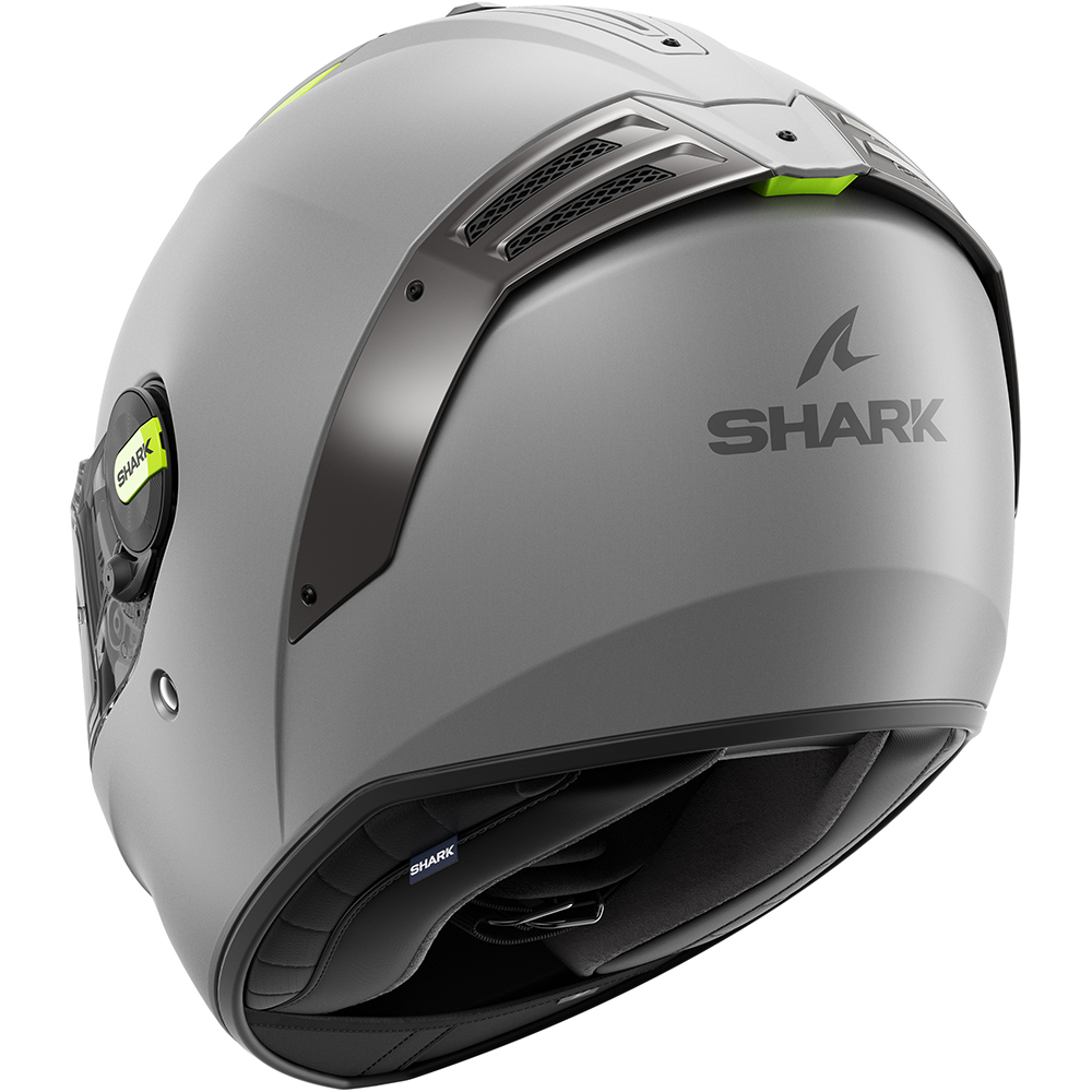 Shark - Casque Spartan RS Blank SP Gris Mat / Jaune