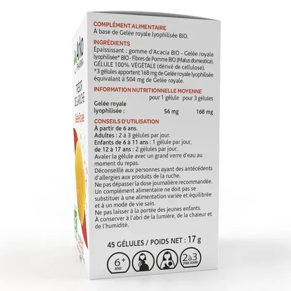 Arkopharma Arkogélules Geleia Real Orgânica 45 cápsulas