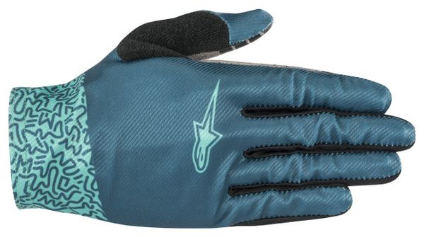 Gants Longs Femme Alpinestars Stella Aspen Pro Lite Bleu