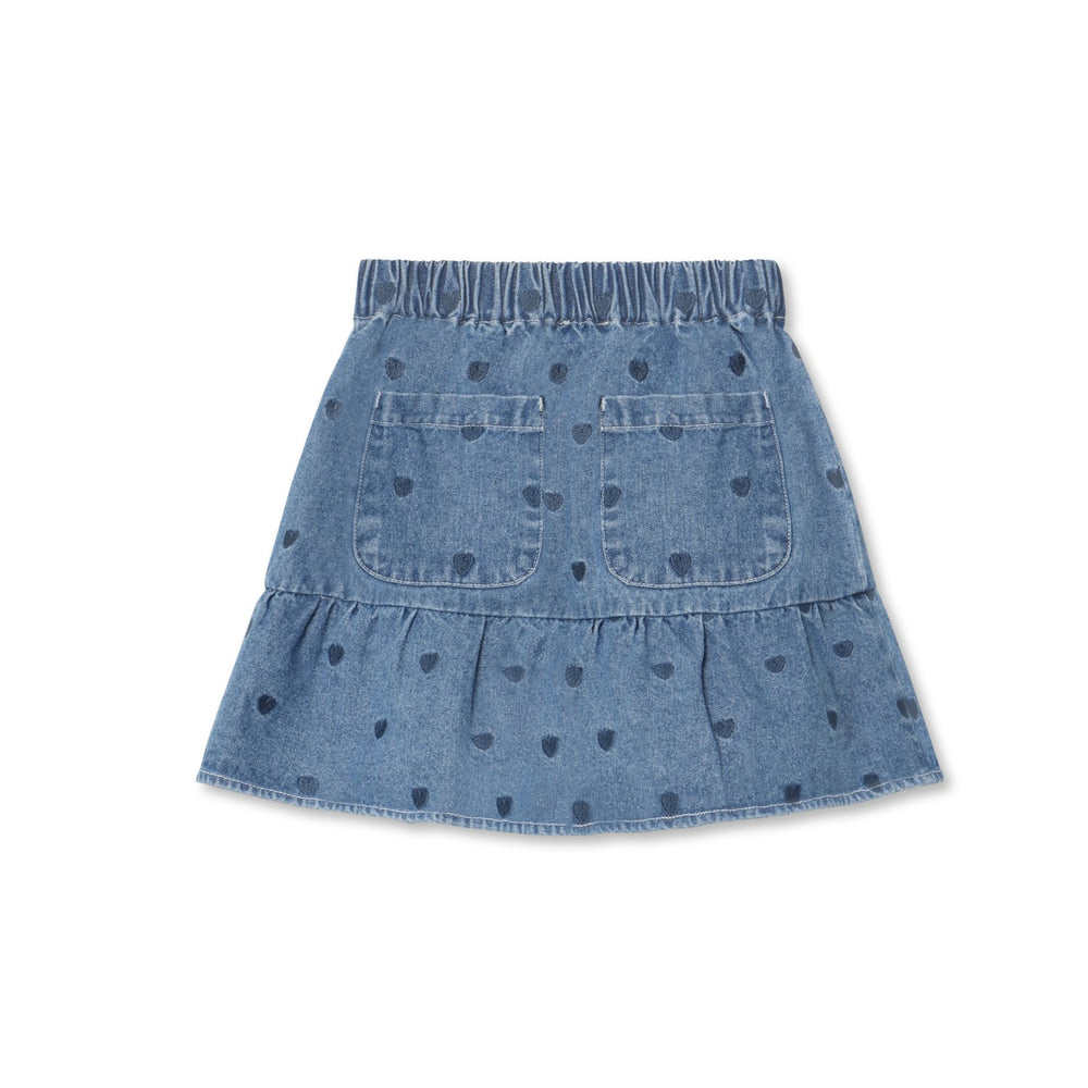 Køb Fliink Light Denim Blue Donna Denim Nederdel