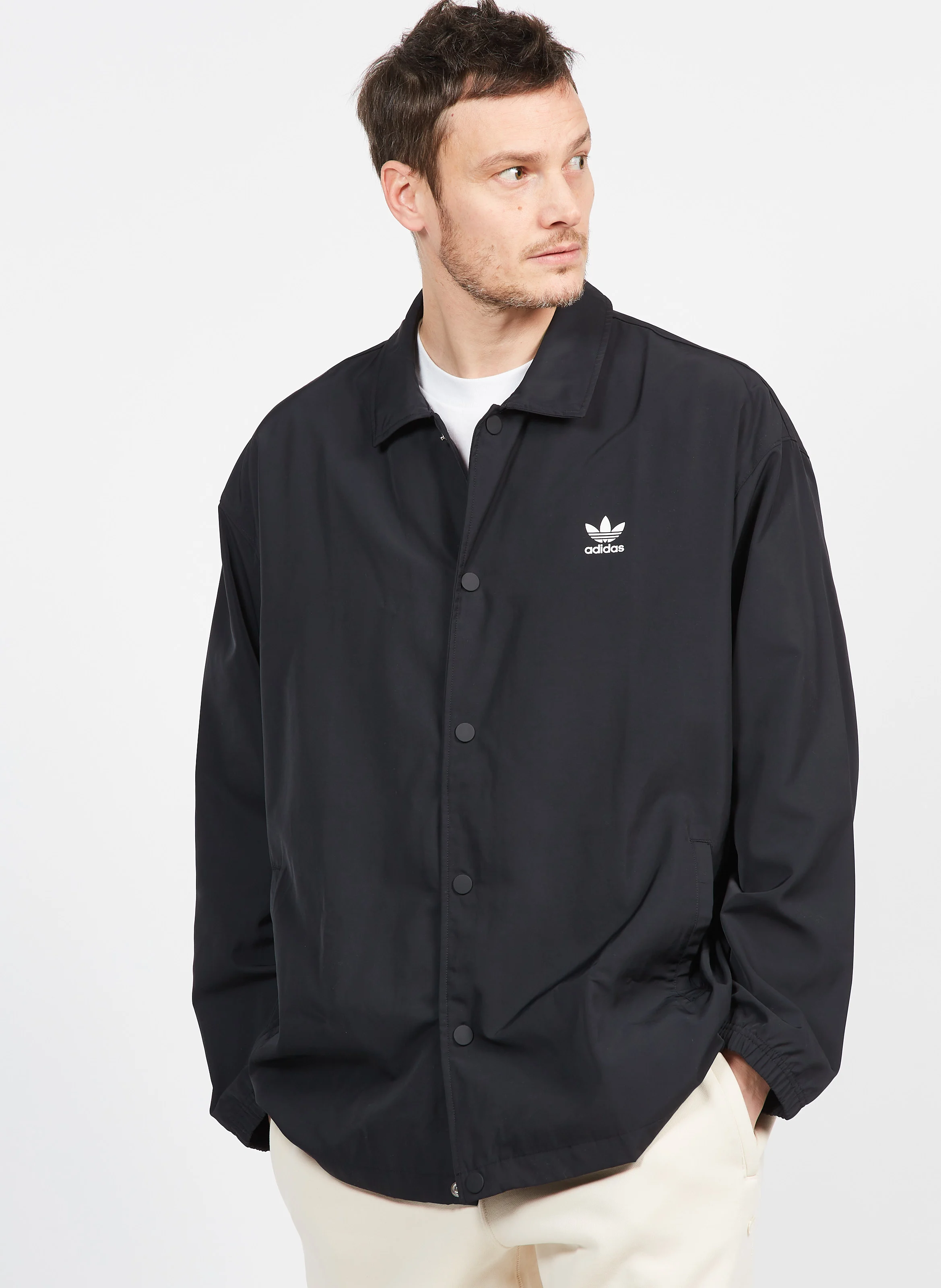 Veste de survêtement ample| Noir