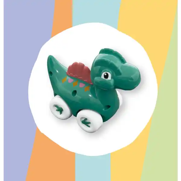 Dino Auto grün