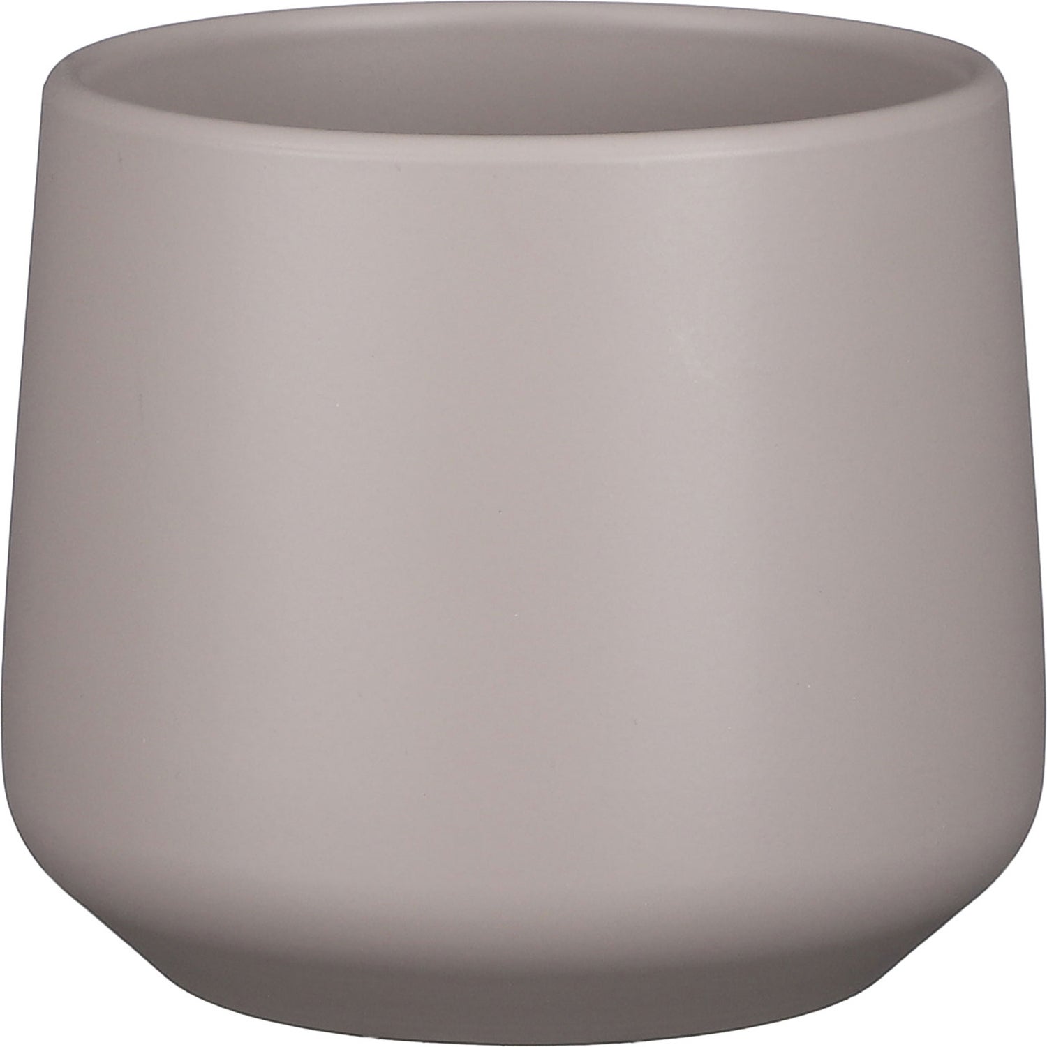 Mica Decorations bloempot Amber taupe D 17 H 15,5 cm