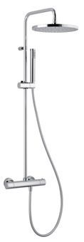Plieger Royal doucheset m. stortdouche Ø25cm   handdouche   therm. douchekraan CoolTouch HOH=15cm chroom