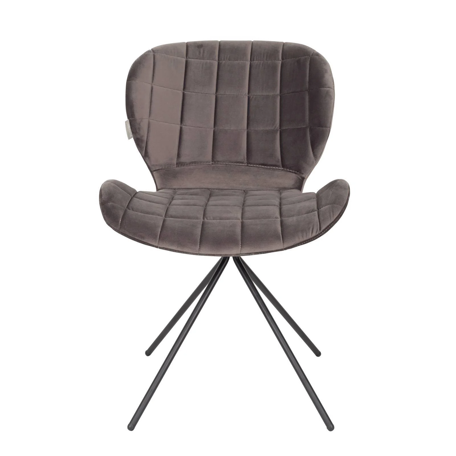 Zuiver OMG Velvet eetkamerstoel (set van 2)