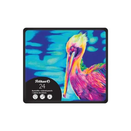 Pelikan Premium Buntstifteim Metalletui, 24 Stück