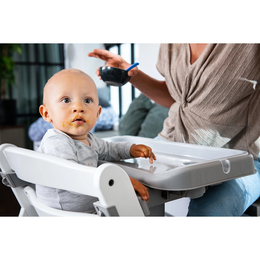 hauck Alpha Esstisch Tray Grey