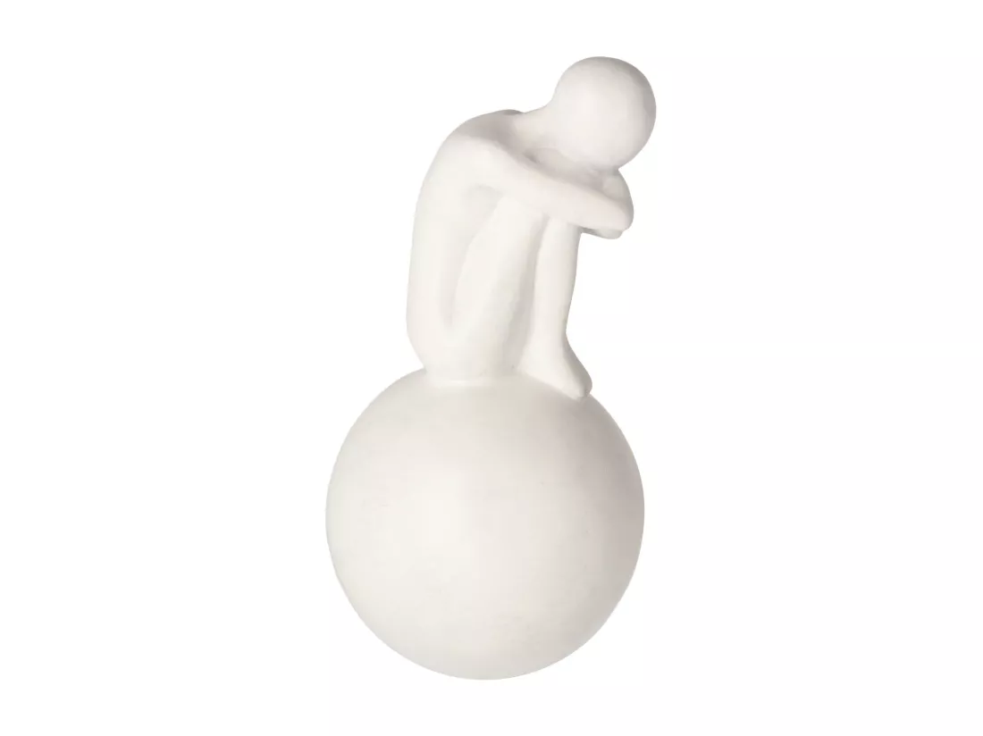Figurine Solura Blanc Moyen 24 x 12