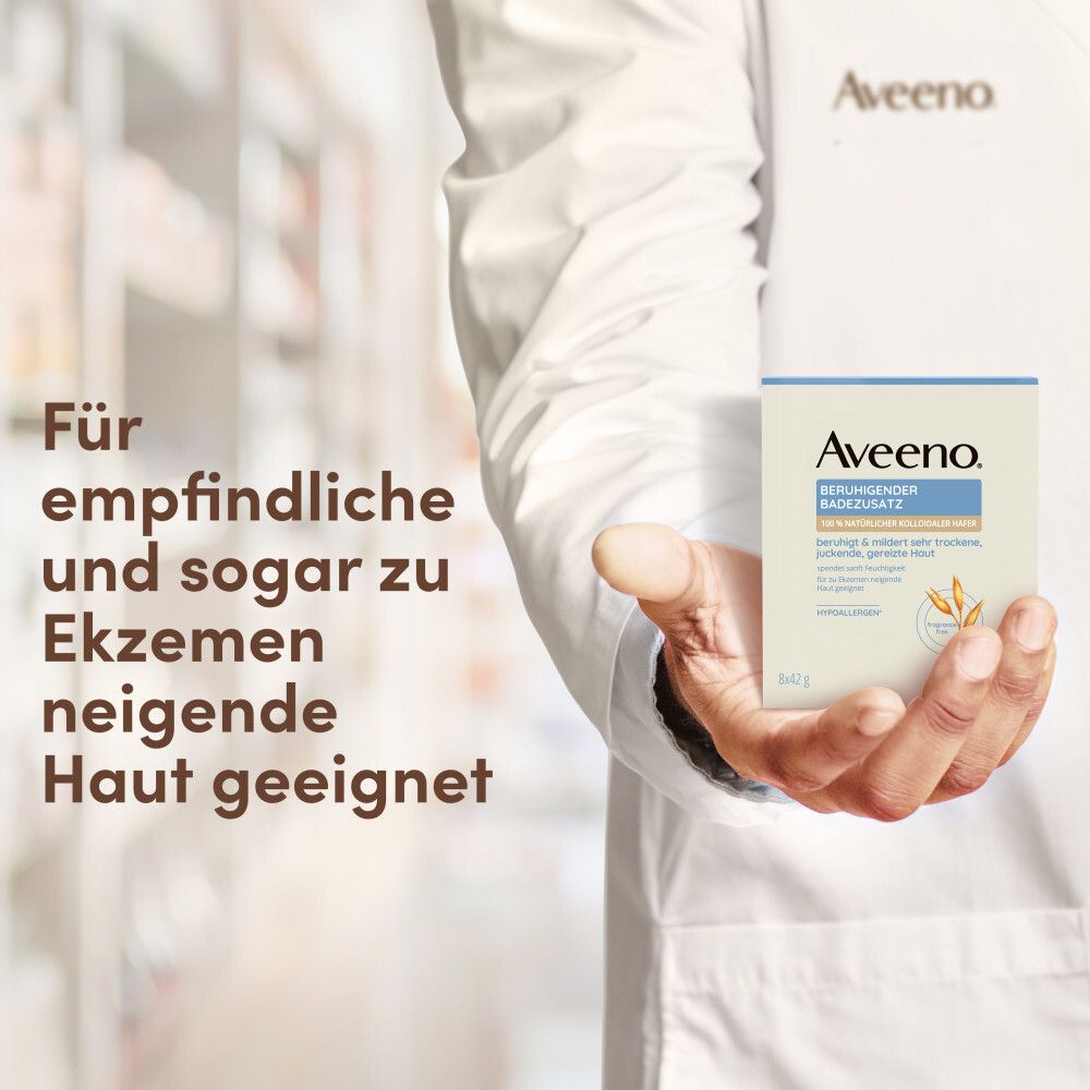 Aveeno® beruhigender Badezusatz mit kolloidalem Hafer für trockene Haut