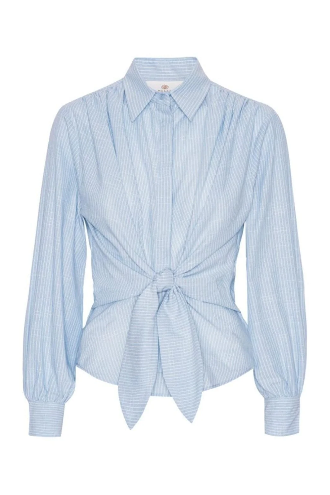 Karmamia Lee Shirt sky pin stripe