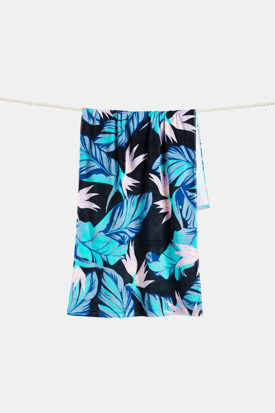 Slowtide Slowtide Mauka Black Handdoek