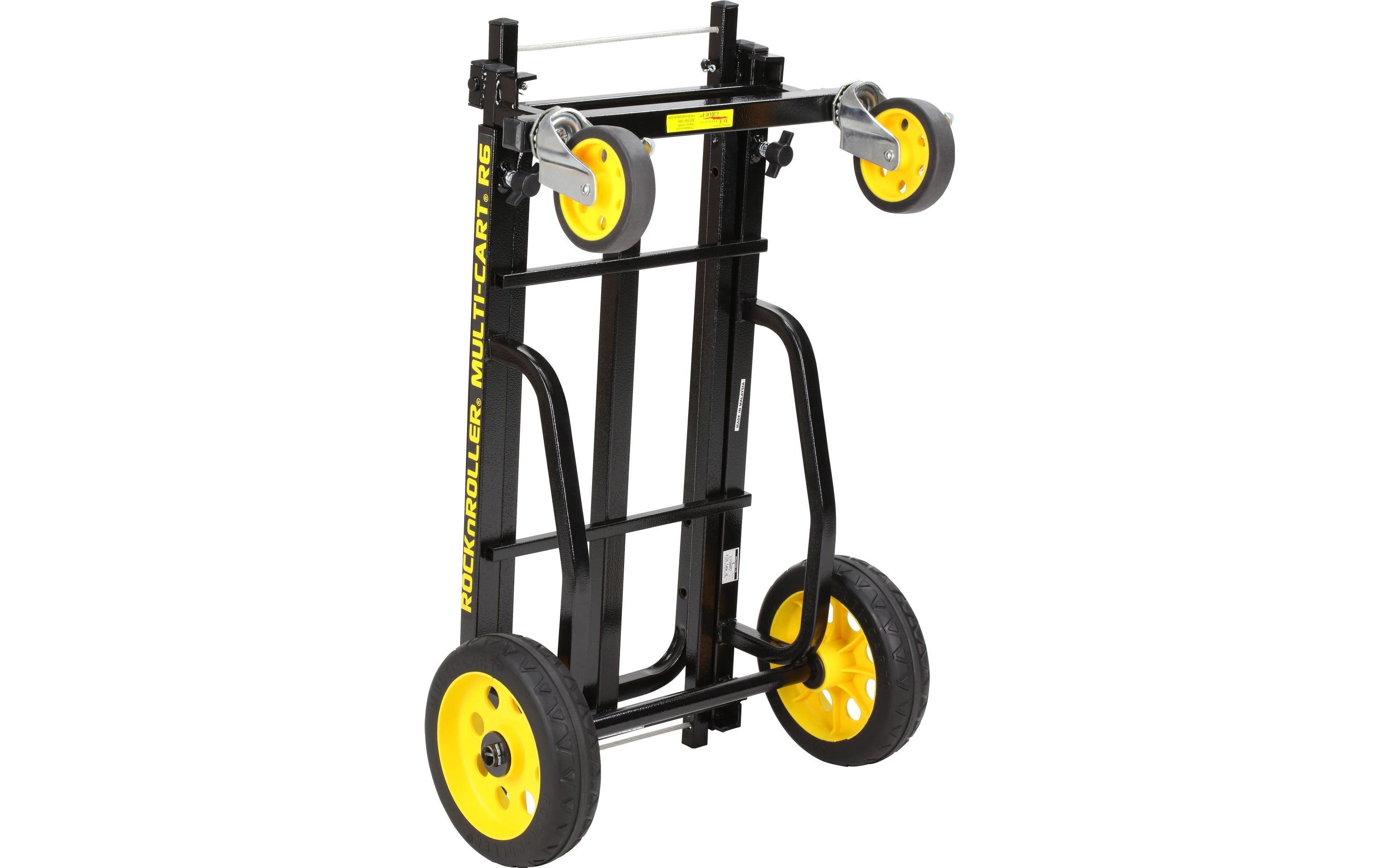 Multifunktionswagen R6RT Tragkraft 226 kg<br>Faltbarer 8-in-1-Multifunktionswagen