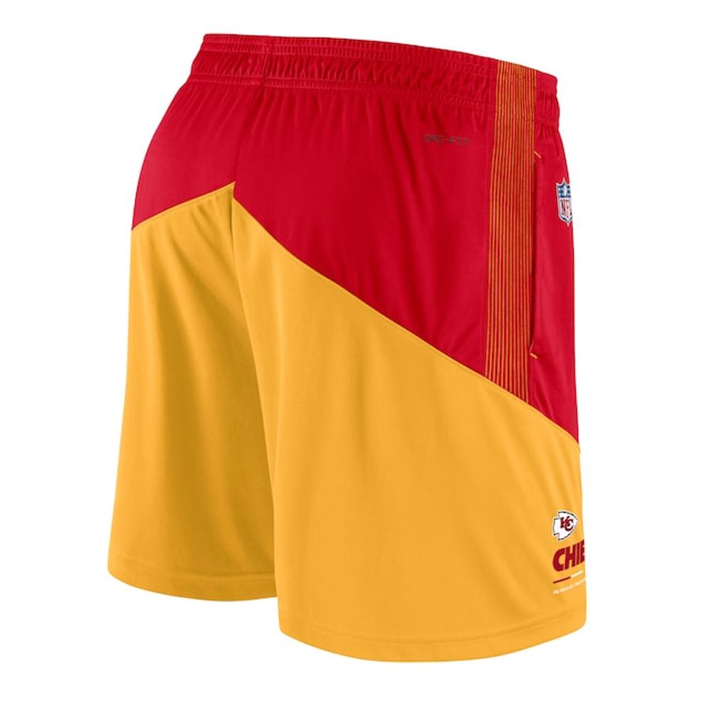 Nike Kansas City Chiefs Short Rouge/Jaune Homme Nike NF01