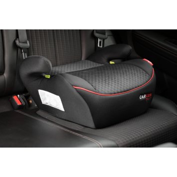 Carkids zitverhoger I-size Alex 125-150cm zwart/rood