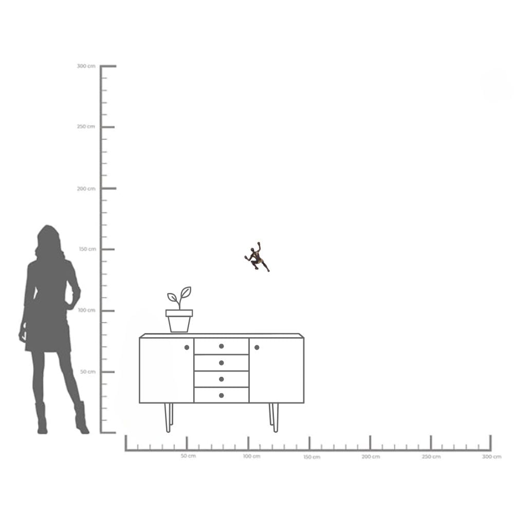 Kare Design Wanddekoobjekt »Wandschmuck Climber 14x23cm«