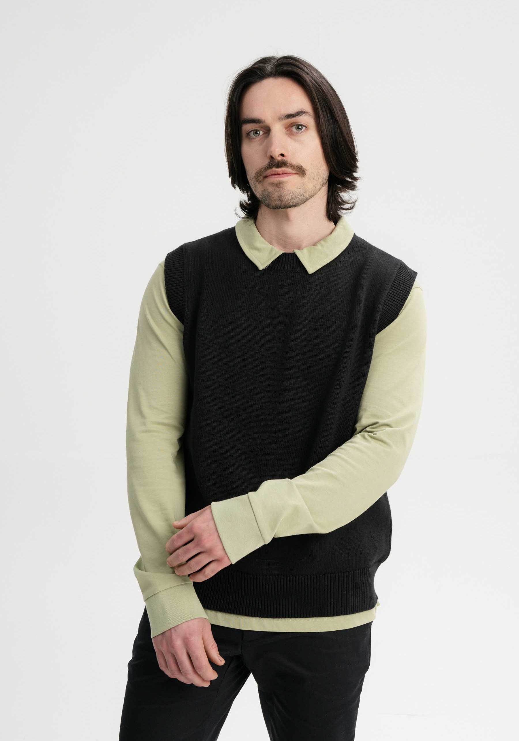 Mela Strickpullunder Lakesh Black