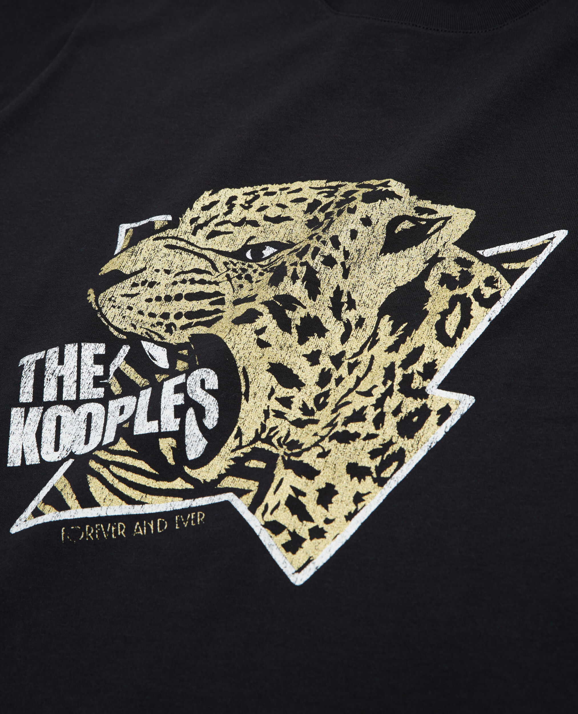 T-shirt sérigraphié noir