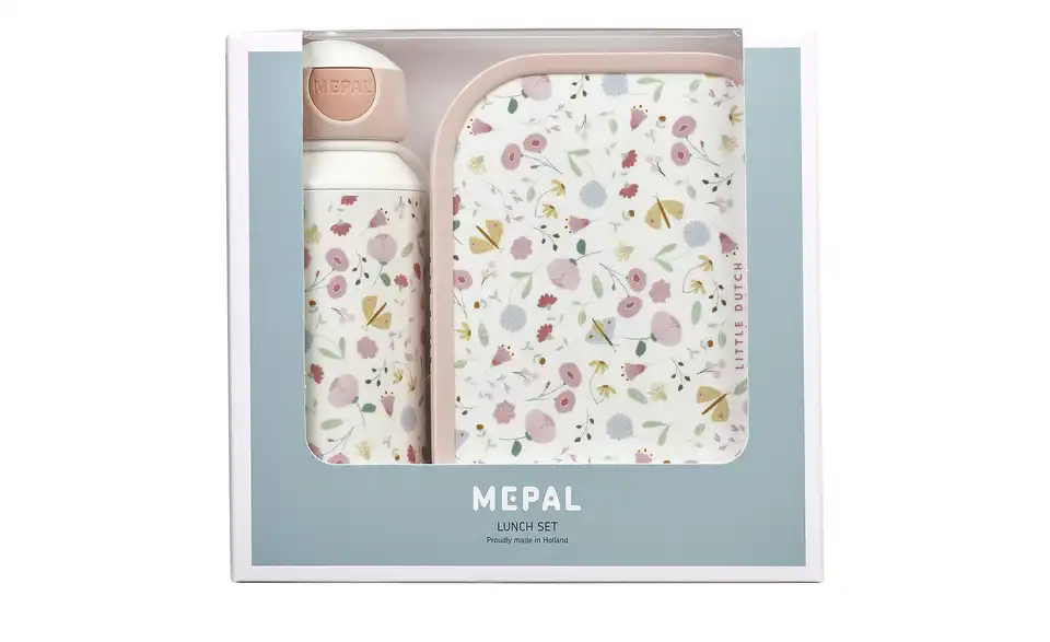 Mepal Lunchset Campus Little Dutch - Flowers & Butterflies