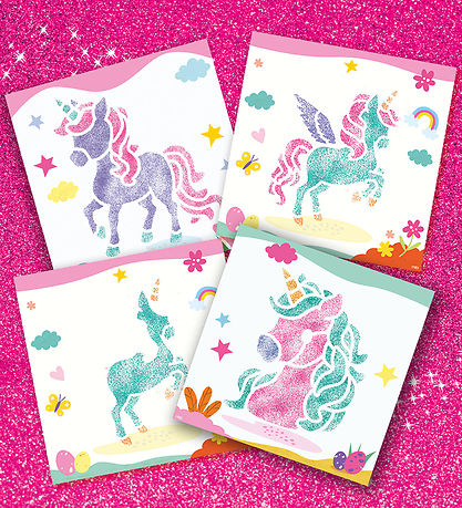 SES Creative Kreatives Spielset - Pustestifte - Einhorn