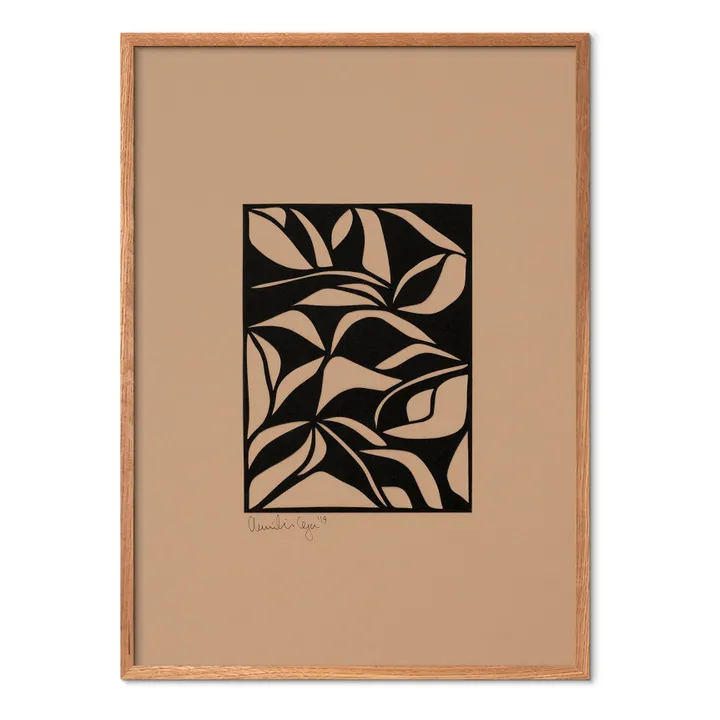 Poster and Frame Leaves No. 1 - The Poster Club - Sans cadre