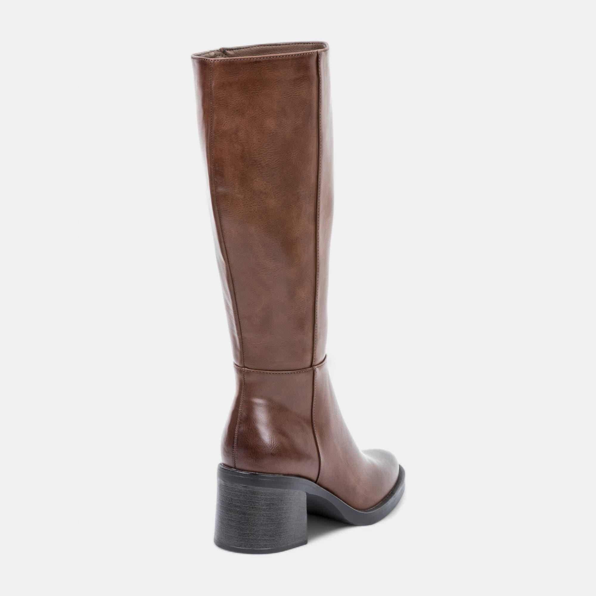Bottes à talon Femme camel