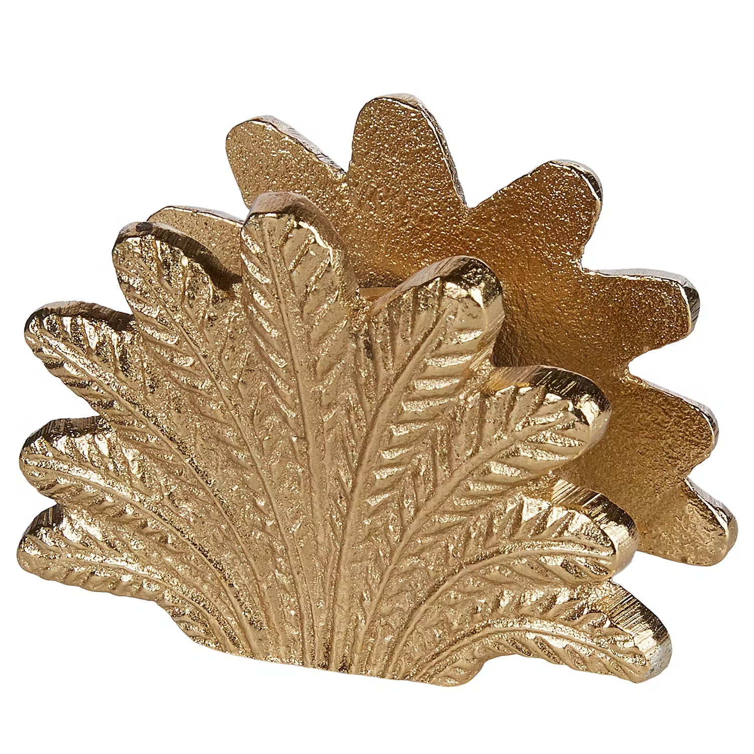 GOLDEN NATURE Kerzenhalter Palmkrone