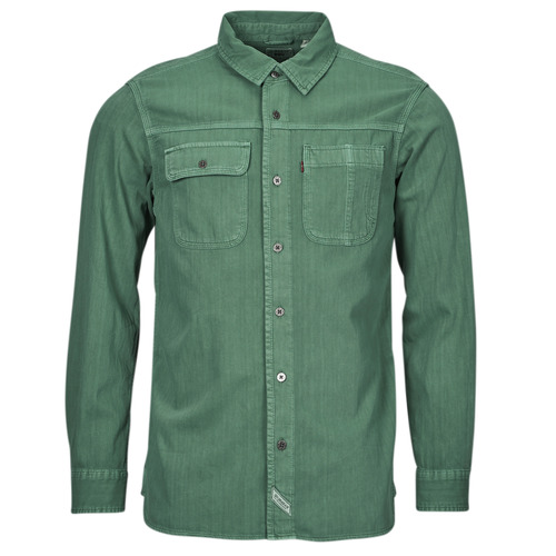 Levi's - LS AUBURN WORKER Olie / Bosque / Garment / Dye