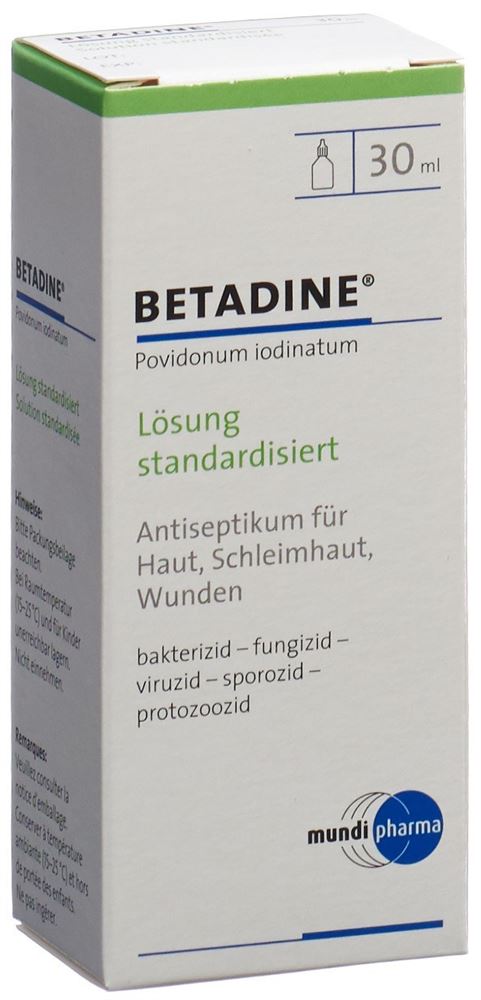 Betadine desinfizierende Lösung<br>30 ml, Flasche, Lösung zur Anwendung auf der Haut