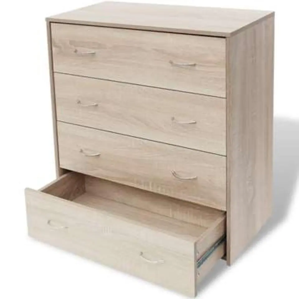 vidaXL - Dressoir - Bruin - Hout