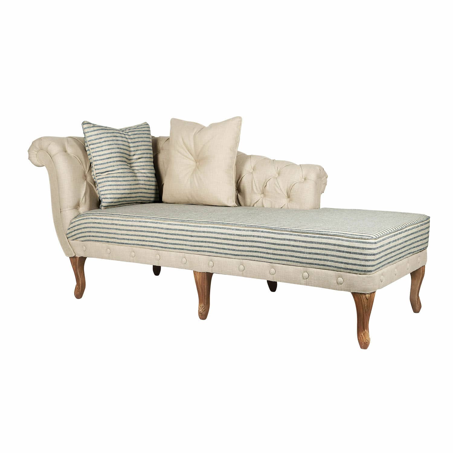Chaiselongue Viviani beige/grau