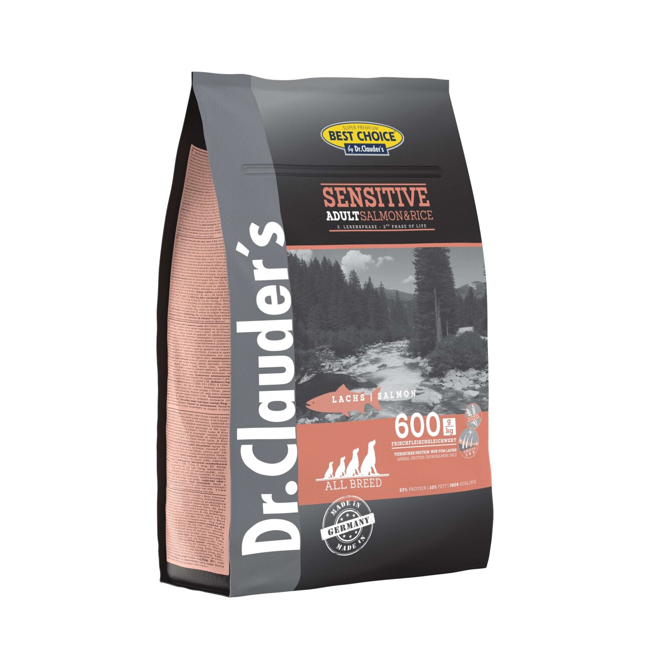Dr. Clauder's Best Choice Adult Lachs & Reis 4 kg