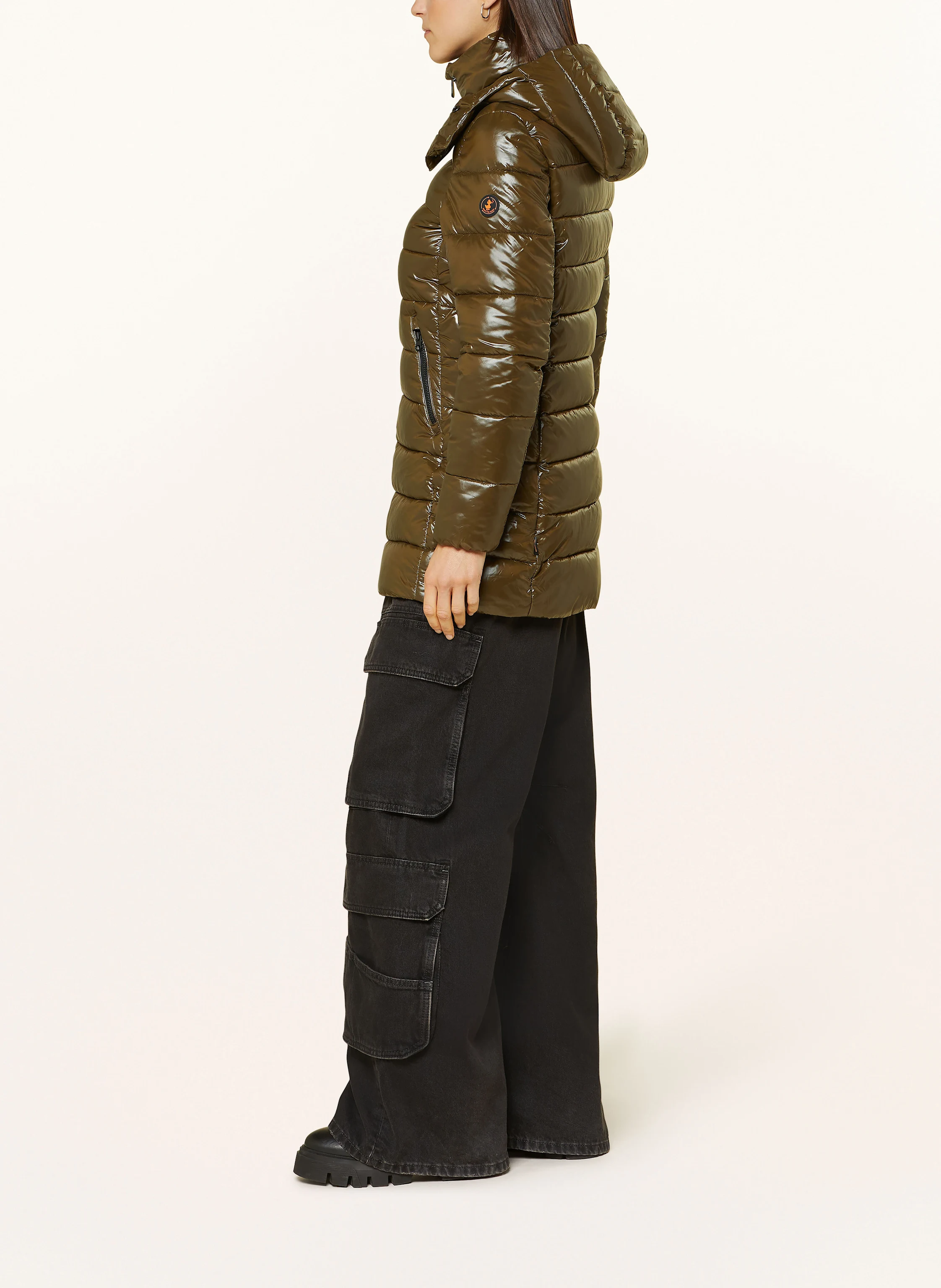 SAVE THE DUCK Steppjacke mit abnehmbarer Kapuze