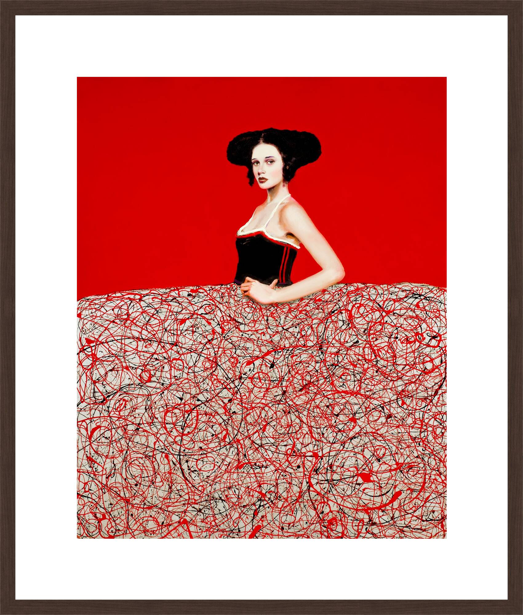 Menina Roja by Alfredo Palmero - Limited Edition. Edition of: 150. Signed.