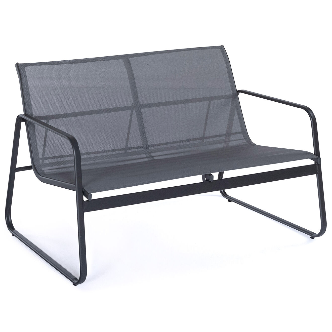 Pratik Garden Salon de jardin 4 places gris